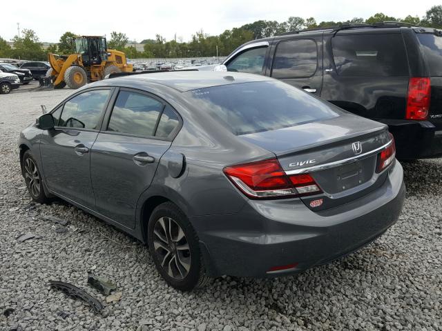 Photo 2 VIN: 19XFB2F82DE013133 - HONDA CIVIC EX 