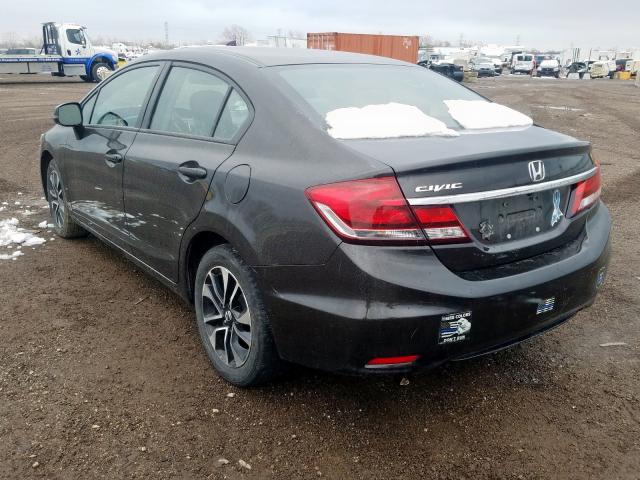 Photo 2 VIN: 19XFB2F82DE016162 - HONDA CIVIC EX 