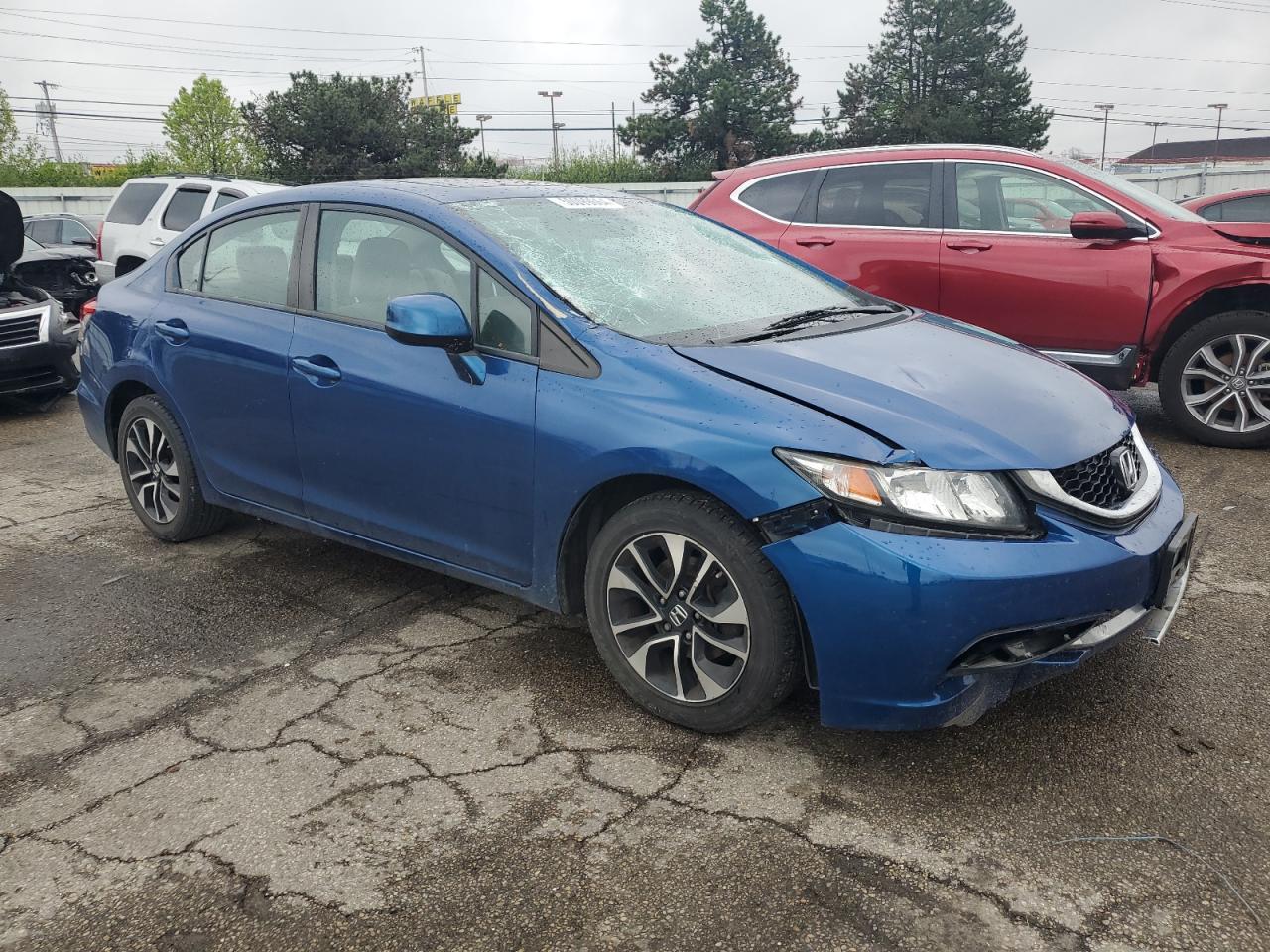 Photo 3 VIN: 19XFB2F82DE023287 - HONDA CIVIC 