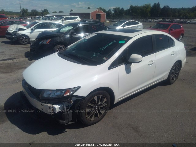 Photo 1 VIN: 19XFB2F82DE254173 - HONDA CIVIC SDN 