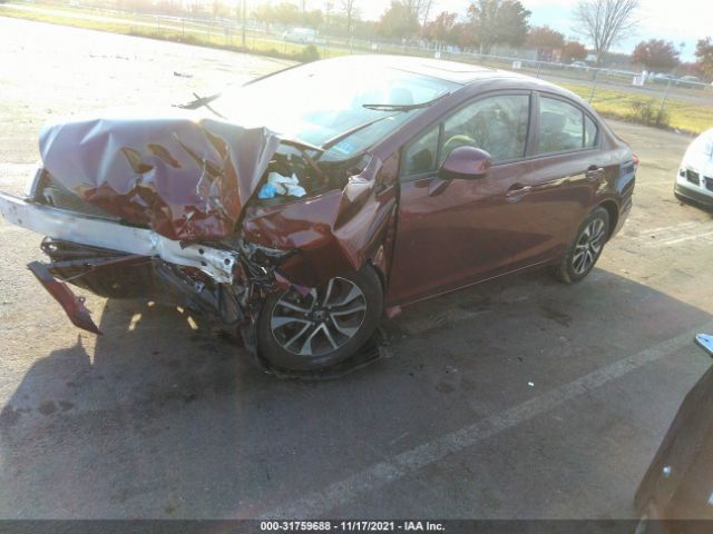 Photo 1 VIN: 19XFB2F82DE274858 - HONDA CIVIC SDN 