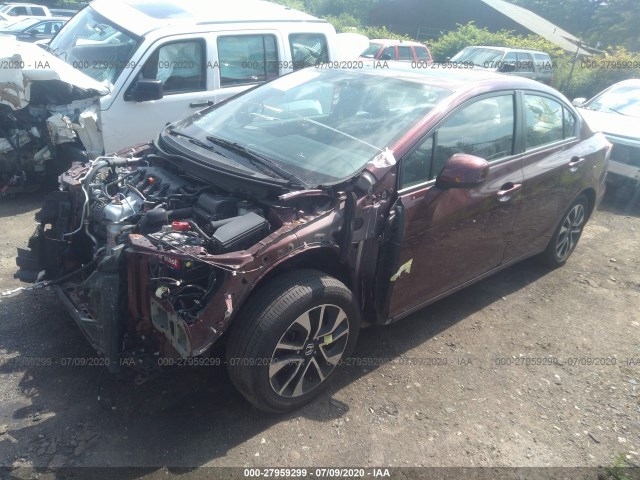 Photo 1 VIN: 19XFB2F82DE277033 - HONDA CIVIC SDN 