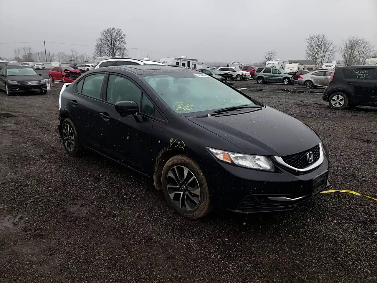 Photo 10 VIN: 19XFB2F82FE030081 - HONDA CIVIC EX 