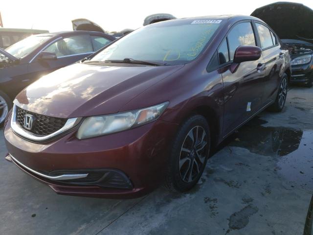 Photo 1 VIN: 19XFB2F82FE073657 - HONDA CIVIC EX 