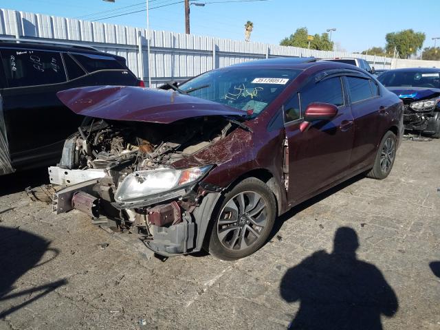 Photo 1 VIN: 19XFB2F82FE278637 - HONDA CIVIC EX 