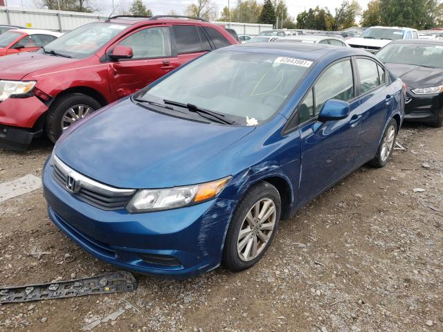 Photo 1 VIN: 19XFB2F83CE035155 - HONDA CIVIC EX 