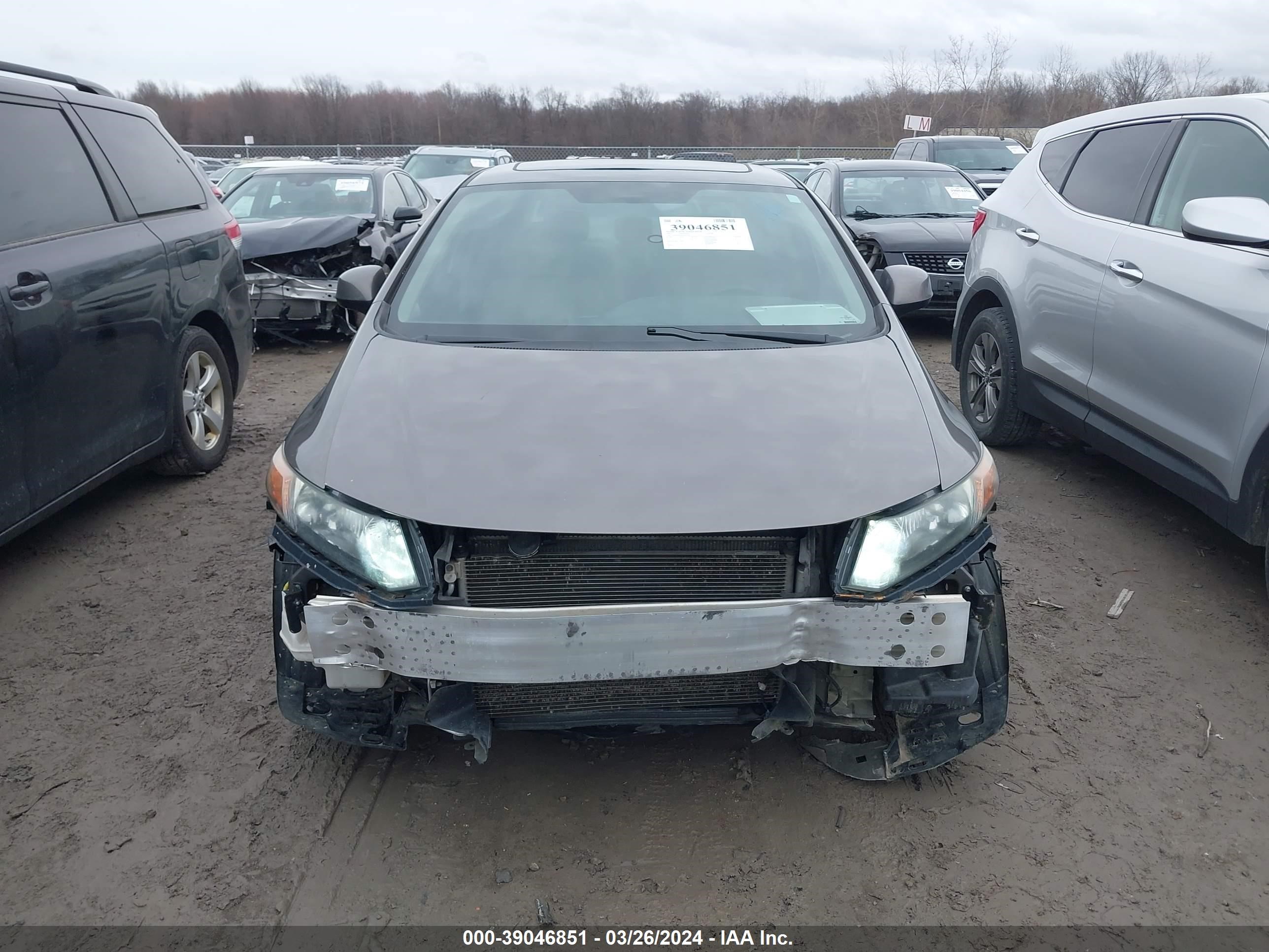 Photo 12 VIN: 19XFB2F83CE091256 - HONDA CIVIC 