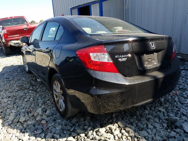 Photo 2 VIN: 19XFB2F83CE334466 - HONDA CIVIC EX 