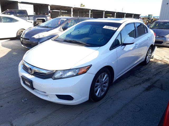 Photo 1 VIN: 19XFB2F83CE377852 - HONDA CIVIC EX 