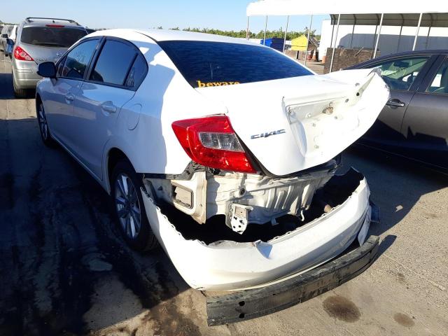 Photo 2 VIN: 19XFB2F83CE377852 - HONDA CIVIC EX 