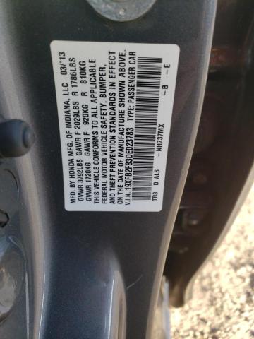 Photo 11 VIN: 19XFB2F83DE023783 - HONDA CIVIC EX 