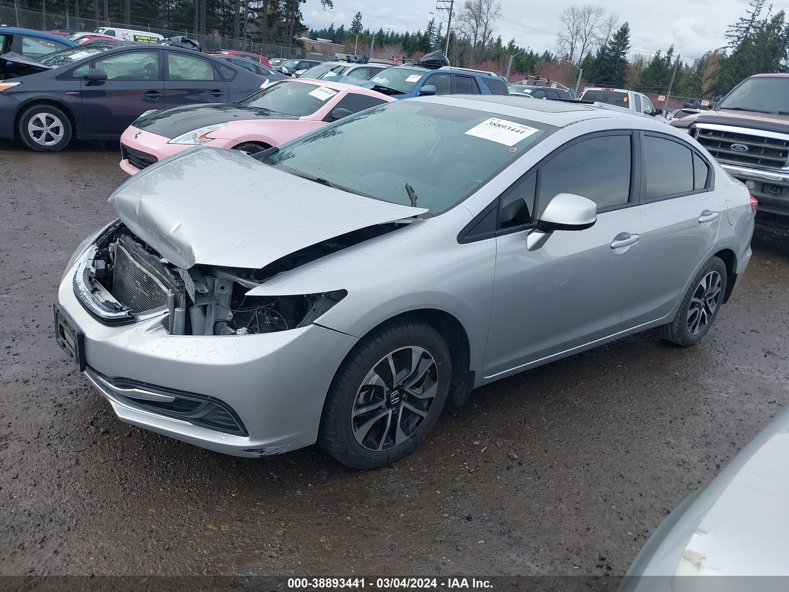 Photo 1 VIN: 19XFB2F83DE261827 - HONDA CIVIC 