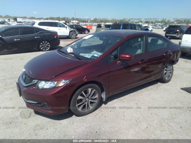 Photo 1 VIN: 19XFB2F83EE000215 - HONDA CIVIC SEDAN 