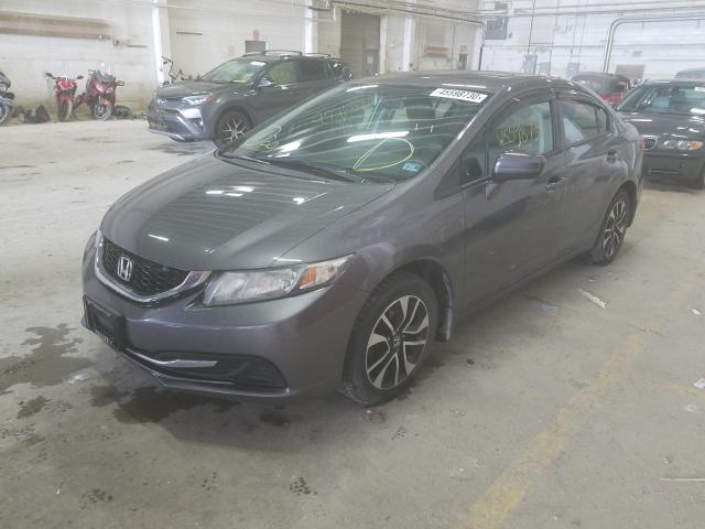 Photo 1 VIN: 19XFB2F83EE085041 - HONDA CIVIC EX 