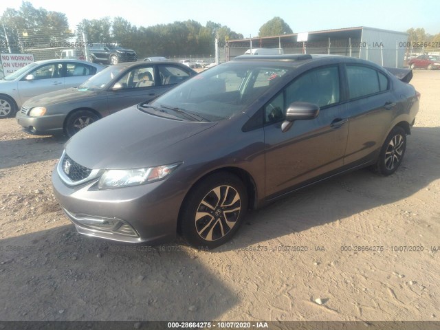 Photo 1 VIN: 19XFB2F83FE050467 - HONDA CIVIC SEDAN 