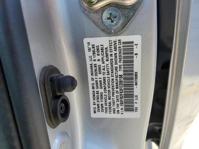 Photo 11 VIN: 19XFB2F83FE208158 - HONDA CIVIC EX 