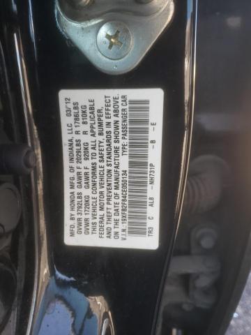 Photo 9 VIN: 19XFB2F84CE050134 - HONDA CIVIC EX 