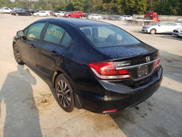 Photo 2 VIN: 19XFB2F84DE258306 - HONDA CIVIC EX 