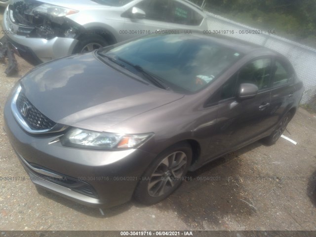 Photo 1 VIN: 19XFB2F84EE007836 - HONDA CIVIC SEDAN 