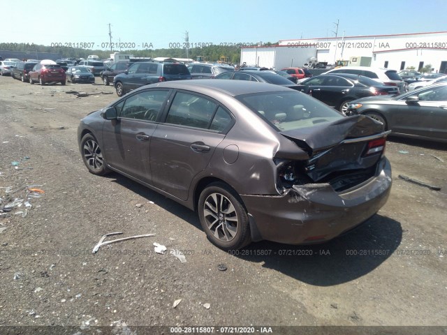 Photo 2 VIN: 19XFB2F84EE035040 - HONDA CIVIC SEDAN 