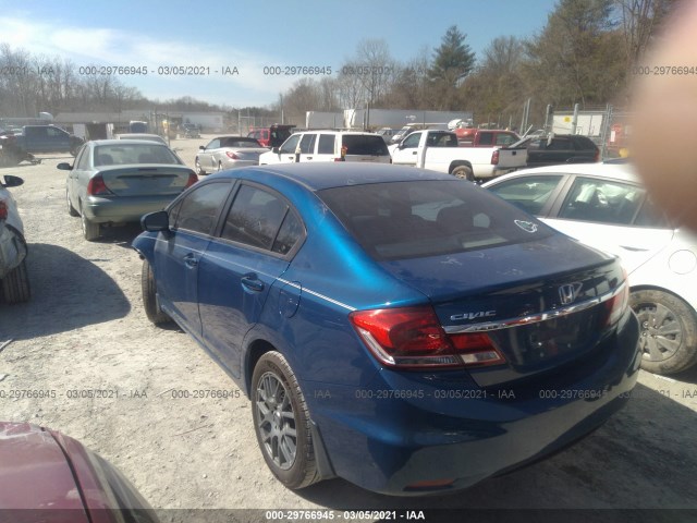 Photo 2 VIN: 19XFB2F84FE016442 - HONDA CIVIC SEDAN 