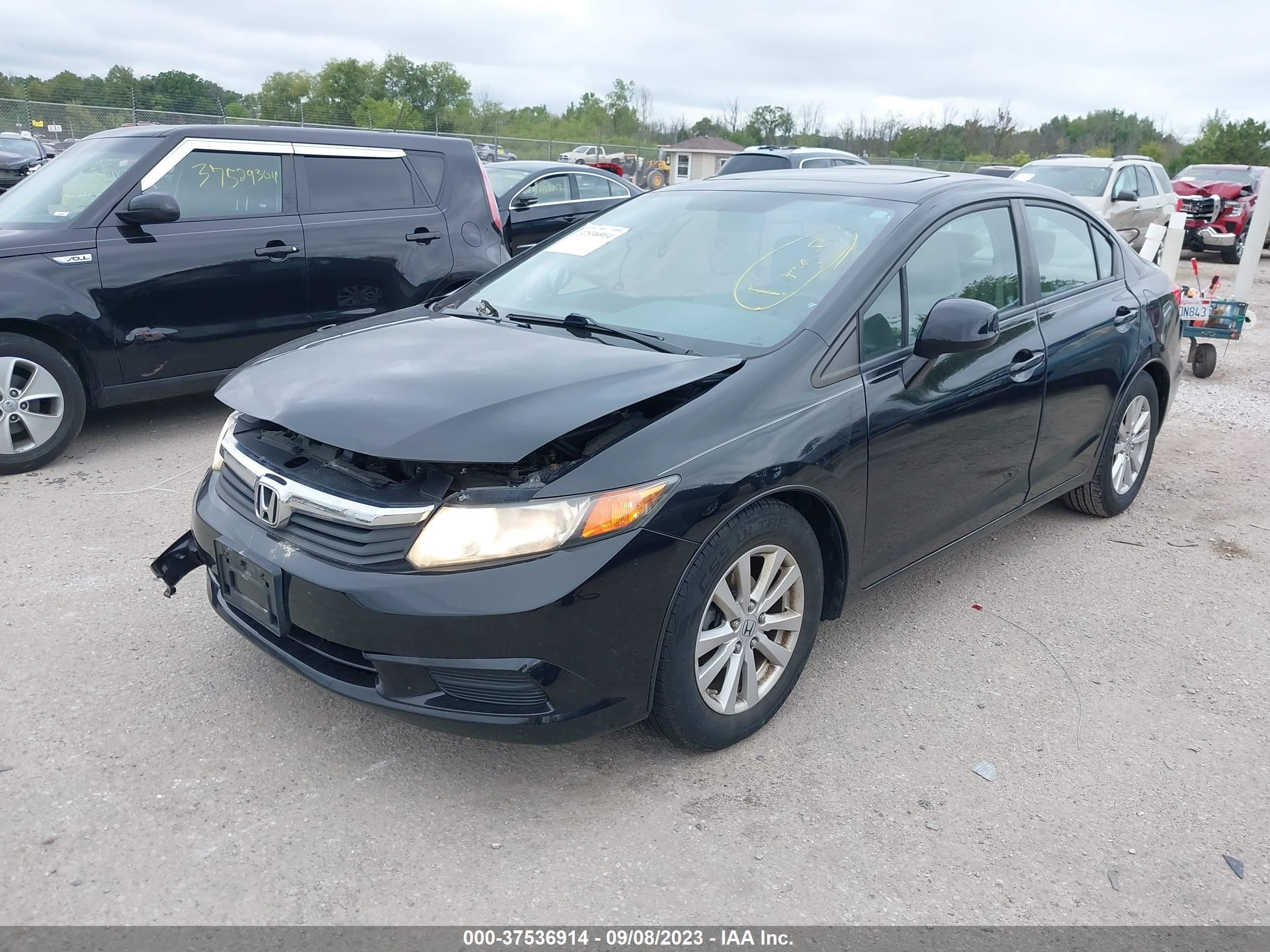 Photo 1 VIN: 19XFB2F85CE087676 - HONDA CIVIC 