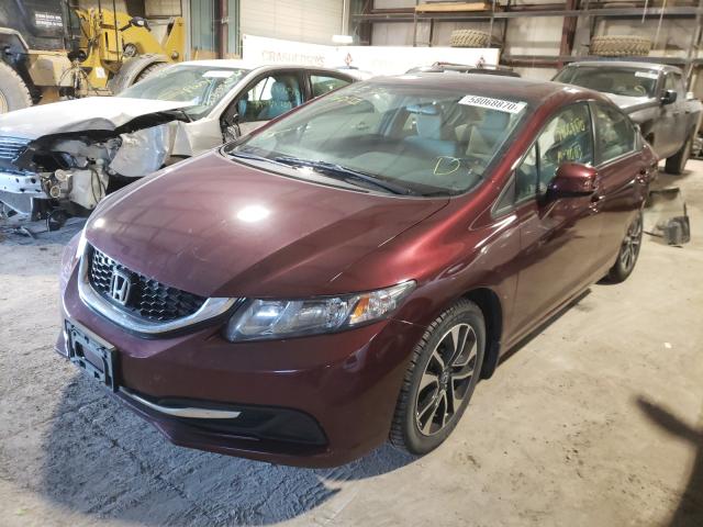 Photo 1 VIN: 19XFB2F85DE014678 - HONDA CIVIC EX 