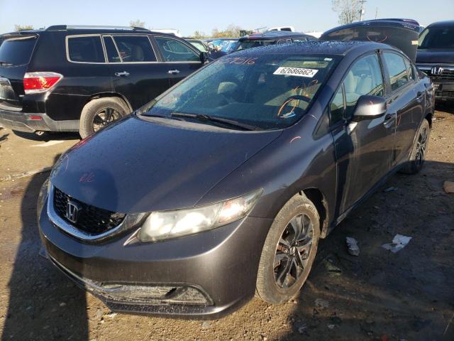 Photo 1 VIN: 19XFB2F85DE039516 - HONDA CIVIC EX 