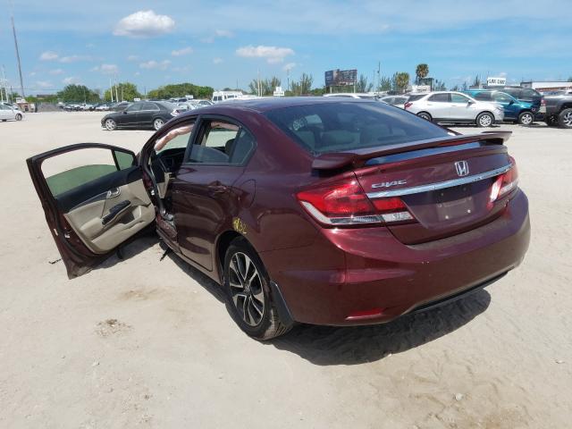 Photo 2 VIN: 19XFB2F85DE052735 - HONDA CIVIC EX 