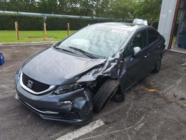 Photo 1 VIN: 19XFB2F85DE074640 - HONDA CIVIC EX 