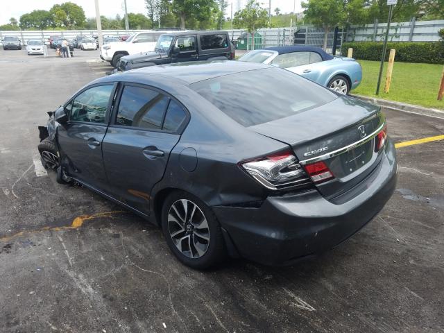 Photo 2 VIN: 19XFB2F85DE074640 - HONDA CIVIC EX 