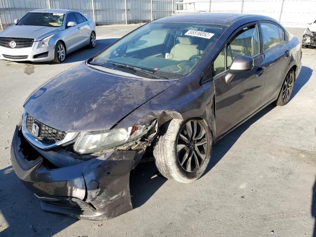 Photo 1 VIN: 19XFB2F85DE225623 - HONDA CIVIC EX 