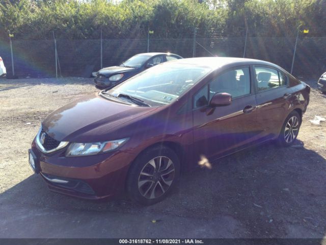 Photo 1 VIN: 19XFB2F85DE233754 - HONDA CIVIC SDN 