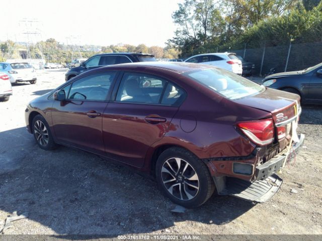 Photo 2 VIN: 19XFB2F85DE233754 - HONDA CIVIC SDN 