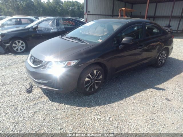 Photo 1 VIN: 19XFB2F85DE256550 - HONDA CIVIC SDN 