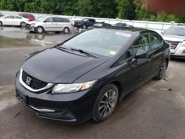 Photo 1 VIN: 19XFB2F85DE272442 - HONDA CIVIC EX 