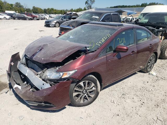 Photo 1 VIN: 19XFB2F85EE015931 - HONDA CIVIC EX 