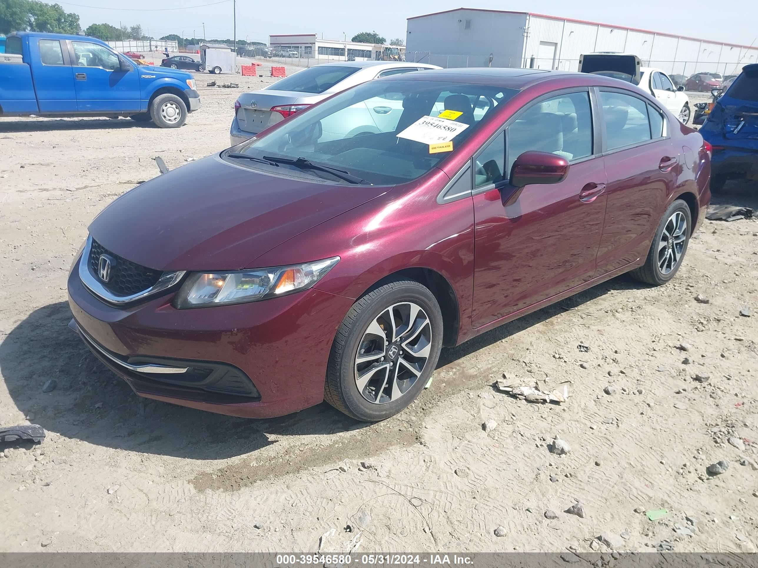 Photo 1 VIN: 19XFB2F85EE233710 - HONDA CIVIC 