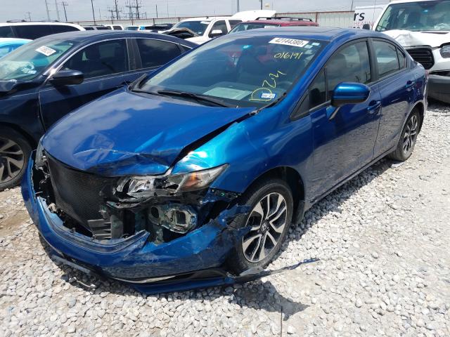 Photo 1 VIN: 19XFB2F85FE016191 - HONDA CIVIC EX 