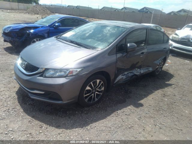 Photo 1 VIN: 19XFB2F85FE100740 - HONDA CIVIC SEDAN 