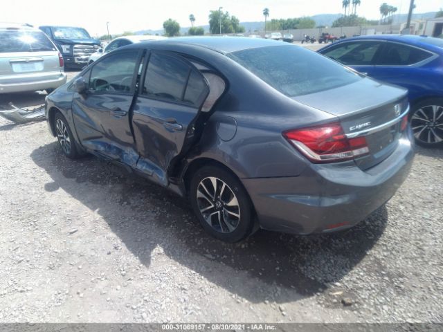 Photo 2 VIN: 19XFB2F85FE100740 - HONDA CIVIC SEDAN 