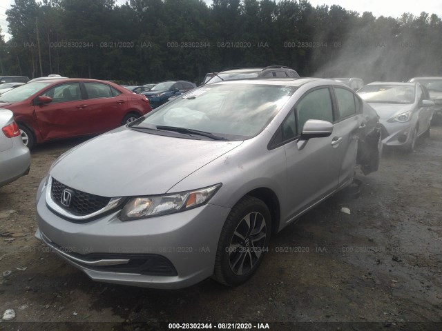 Photo 1 VIN: 19XFB2F85FE240822 - HONDA CIVIC SEDAN 