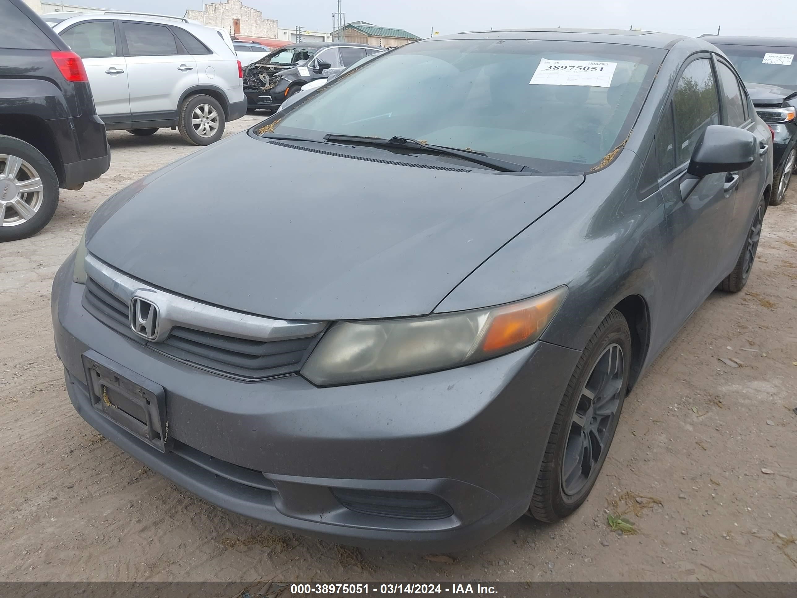 Photo 1 VIN: 19XFB2F86CE061636 - HONDA CIVIC 