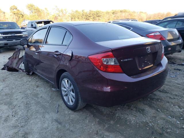 Photo 2 VIN: 19XFB2F86CE326121 - HONDA CIVIC EX 