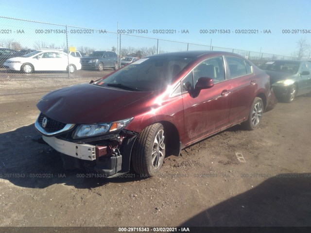 Photo 1 VIN: 19XFB2F86DE000983 - HONDA CIVIC SDN 