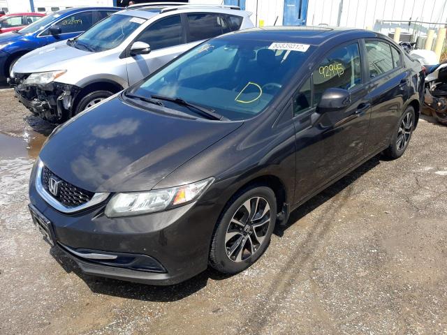 Photo 1 VIN: 19XFB2F86DE022059 - HONDA CIVIC EX 