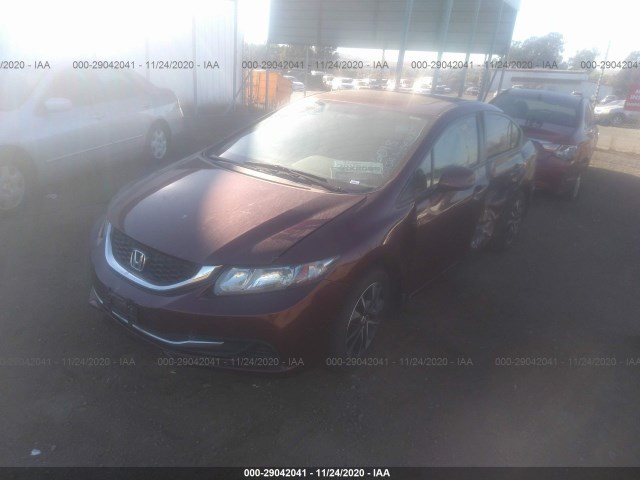 Photo 1 VIN: 19XFB2F86DE050086 - HONDA CIVIC SDN 