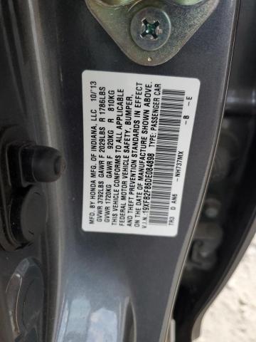 Photo 11 VIN: 19XFB2F86DE084898 - HONDA CIVIC 