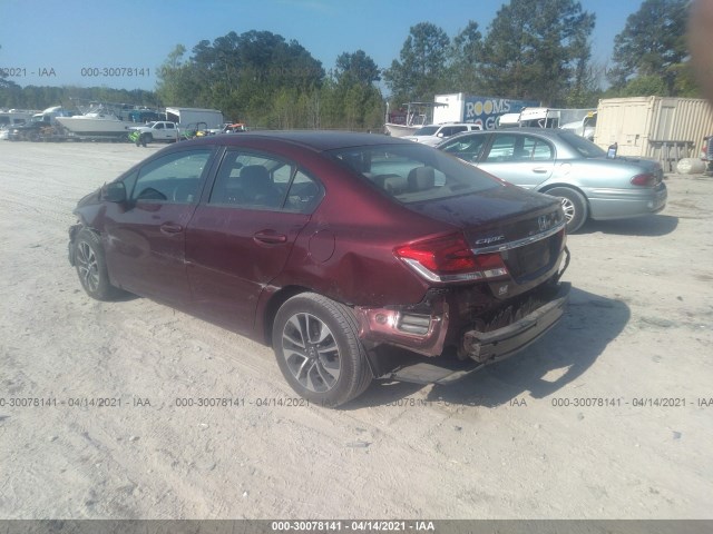 Photo 2 VIN: 19XFB2F86DE086263 - HONDA CIVIC SDN 