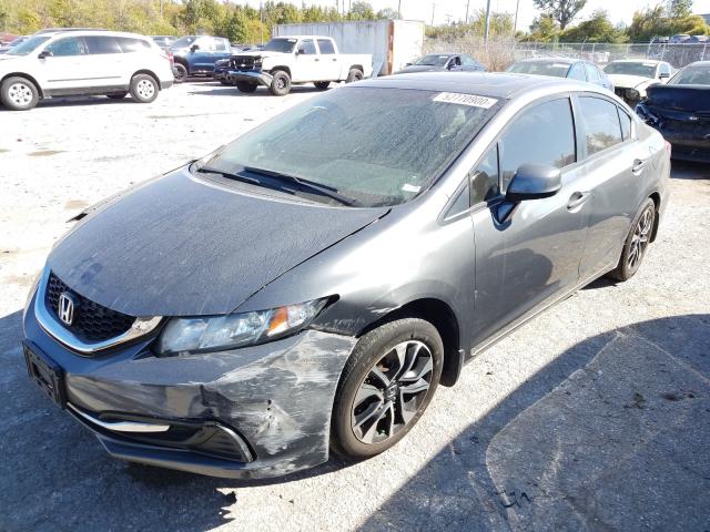 Photo 1 VIN: 19XFB2F86DE091172 - HONDA CIVIC EX 